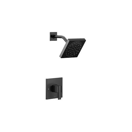 Moen 90 Degree M-Core 2 Series Shower Only Trim in Matte Black UTS3715BL